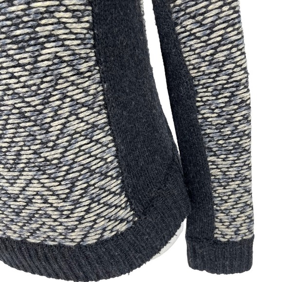 rag & bone Jacket Samantha Knit Tweed Wool Lamb Leather Trim Blazer XS - Picture 10 of 12